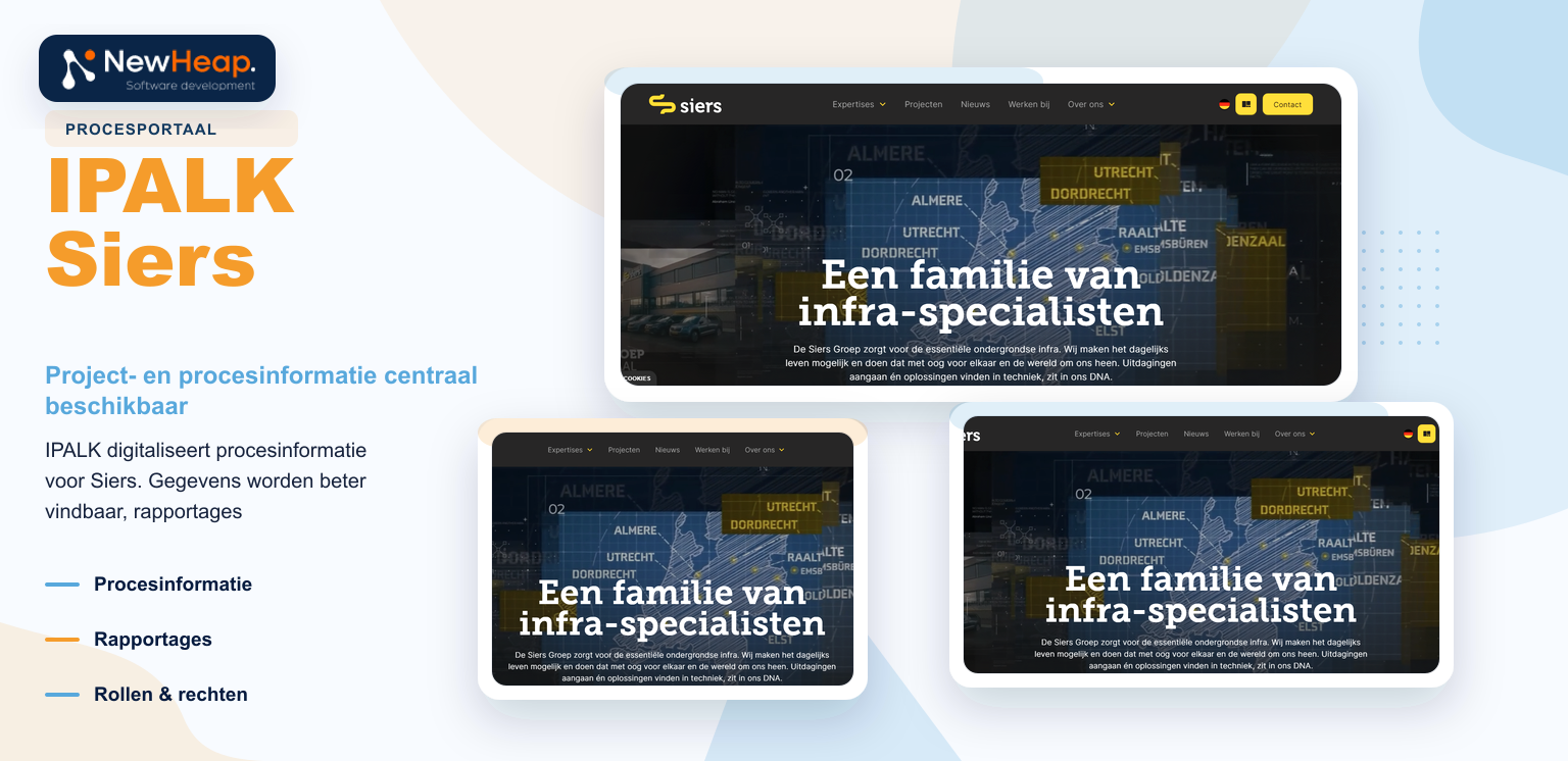 Casebeeld van IPALK Siers