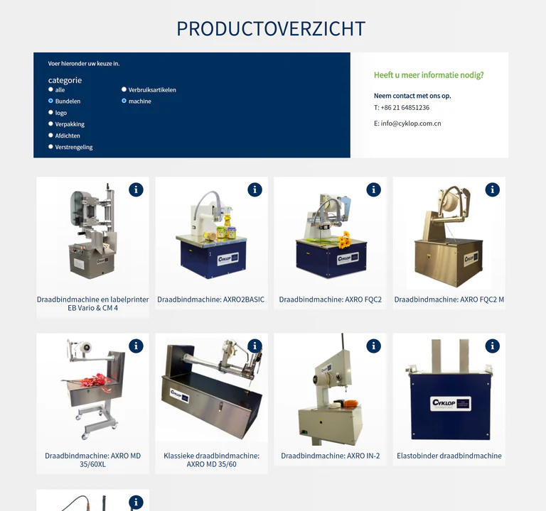 Projectbeeld van Cyklop