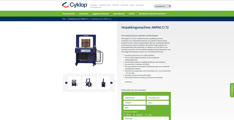 Projectbeeld van Cyklop