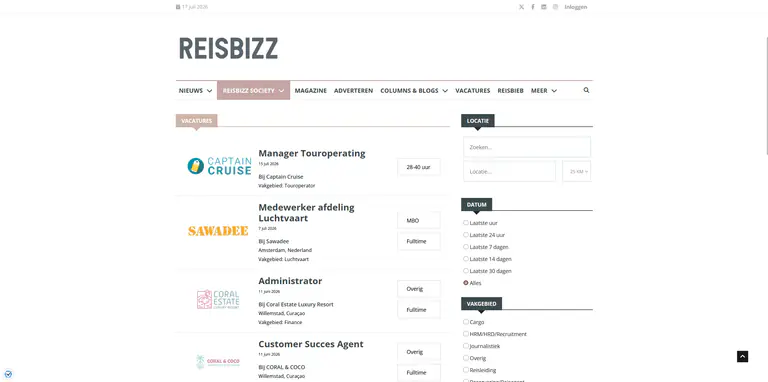 Projectbeeld van Reisbizz