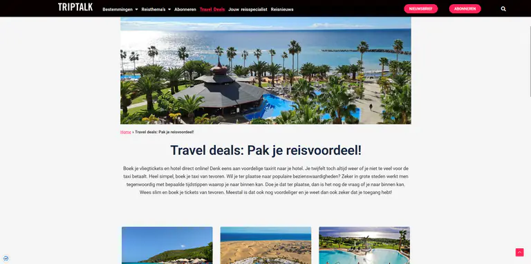 Projectbeeld van Triptalk