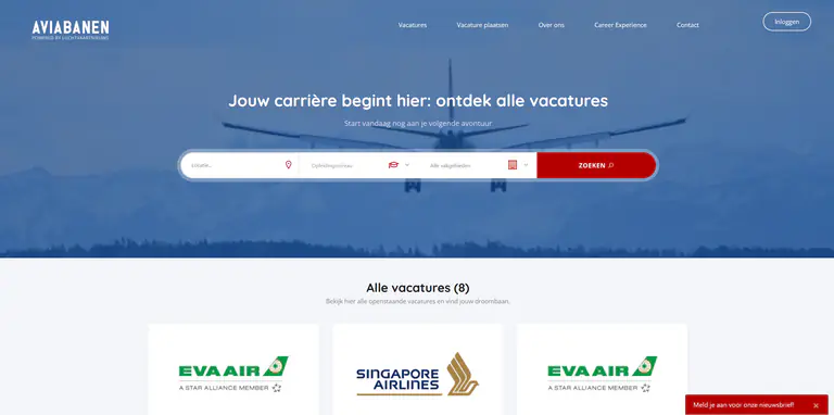 Projectbeeld van Aviabanen
