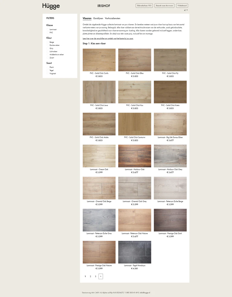 Projectbeeld van Hugge