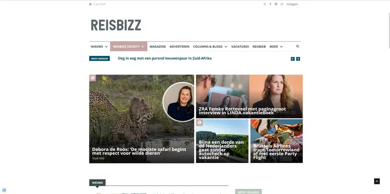 Projectbeeld van Reisbizz