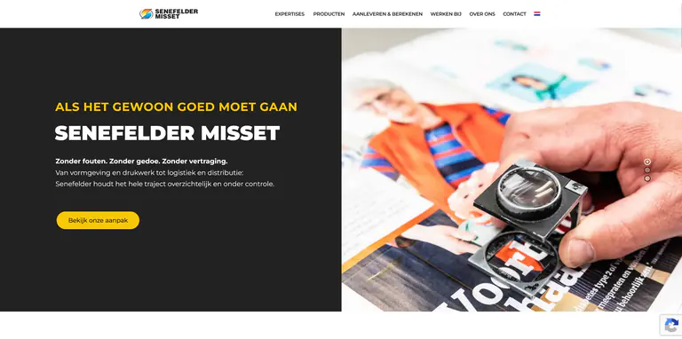 Projectbeeld van Senefelder
