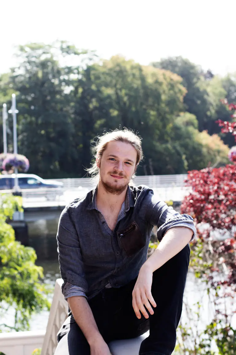 Cas van der Linde, UX/UI specialist bij NewHeap